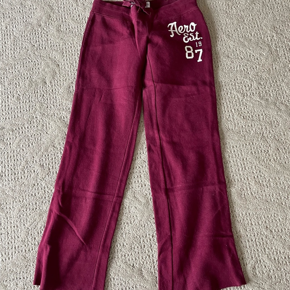 Aeropostle cut-off style sweatpants